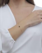 Classic Bracelet with Black Diamond - Image 3