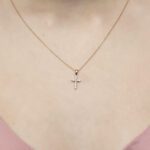 Religious Cross Diamond Necklace - Image 3