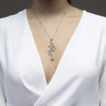 Daily Dazzle Diamond Peacock Necklace with Green Diamond  Sapphire and Precious Stones - Image 2