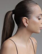 Emblem Diamond Earrings - Image 2