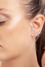 Classic Diamond Earrings - Image 2