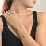 Light Diamond Bracelet with Fancy Diamond - Image 2