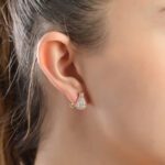 Light Diamond Earrings - Image 2