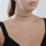 Daily Dazzle Diamond Choker with Enamel - Image 2