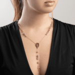 Religious Cross Gold Necklace - Image 2