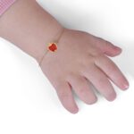Kids Apple Bracelet with Enamel - Image 2