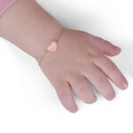 Kids Heart Bracelet with Enamel - Image 2