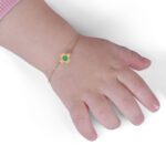 Kids Gold Bracelet with Enamel - Image 2