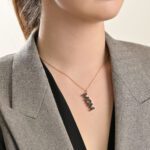 Oummi Necklace with Black Diamond - Image 2