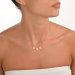 Daily Dazzle Summer Hearts Gold Necklace - Image 2