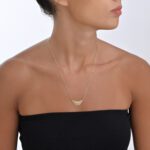 Daily Dazzle Butterfly Gold Necklace - Image 2