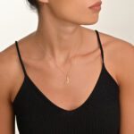 Daily Dazzle Summer Dolphin Gold Necklace - Image 2