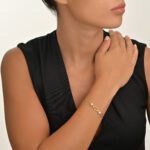 Daily Dazzle Gold Bracelet with Pearl - Image 2