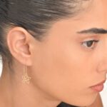 Daily Dazzle Starfish Gold Earrings - Image 2