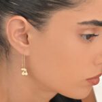 Daily Dazzle  Summer Cherry Gold  Earrings - Image 2