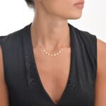 Daily Dazzle Summer Flowers Gold Necklace - Image 2