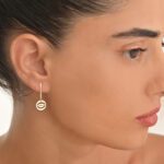 Lips Gold Earrings - Image 2