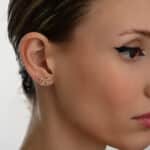 Ruban Collection Diamond Earrings - Image 2