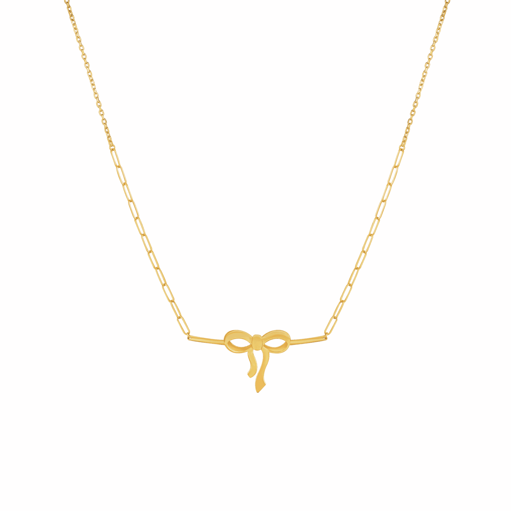 FGPRIW4277BG7010P000Y Ruban Collection Gold Necklace - Image 1