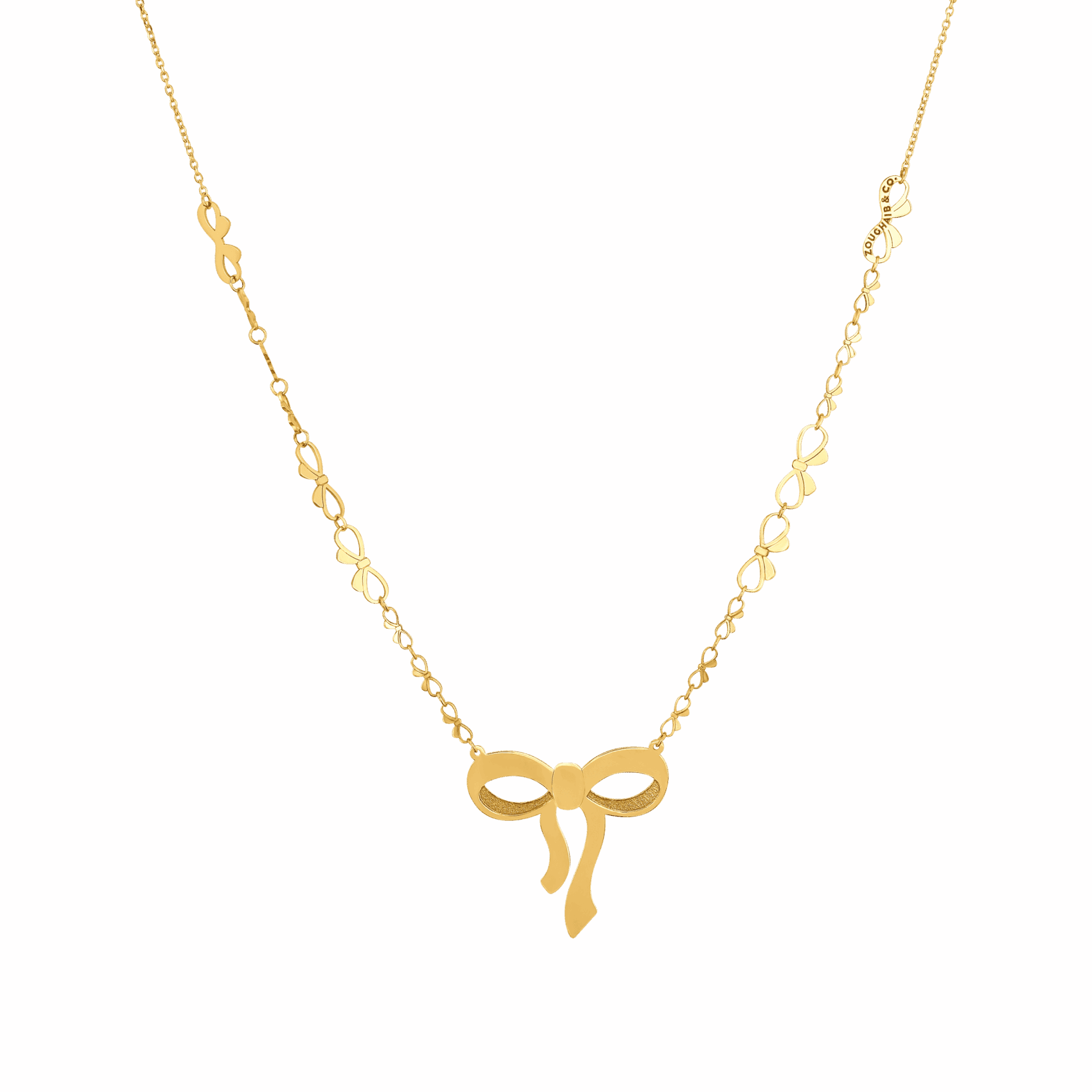 FGPRIW4277FG40H0P000Y Ruban Gold Necklace - Image 1