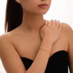 Mon Amour Ruban Gold Bracelet - Image 2