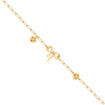 Mon Amour Ruban Gold Bracelet