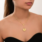 Mon Amour Ruban Gold Necklace - Image 2