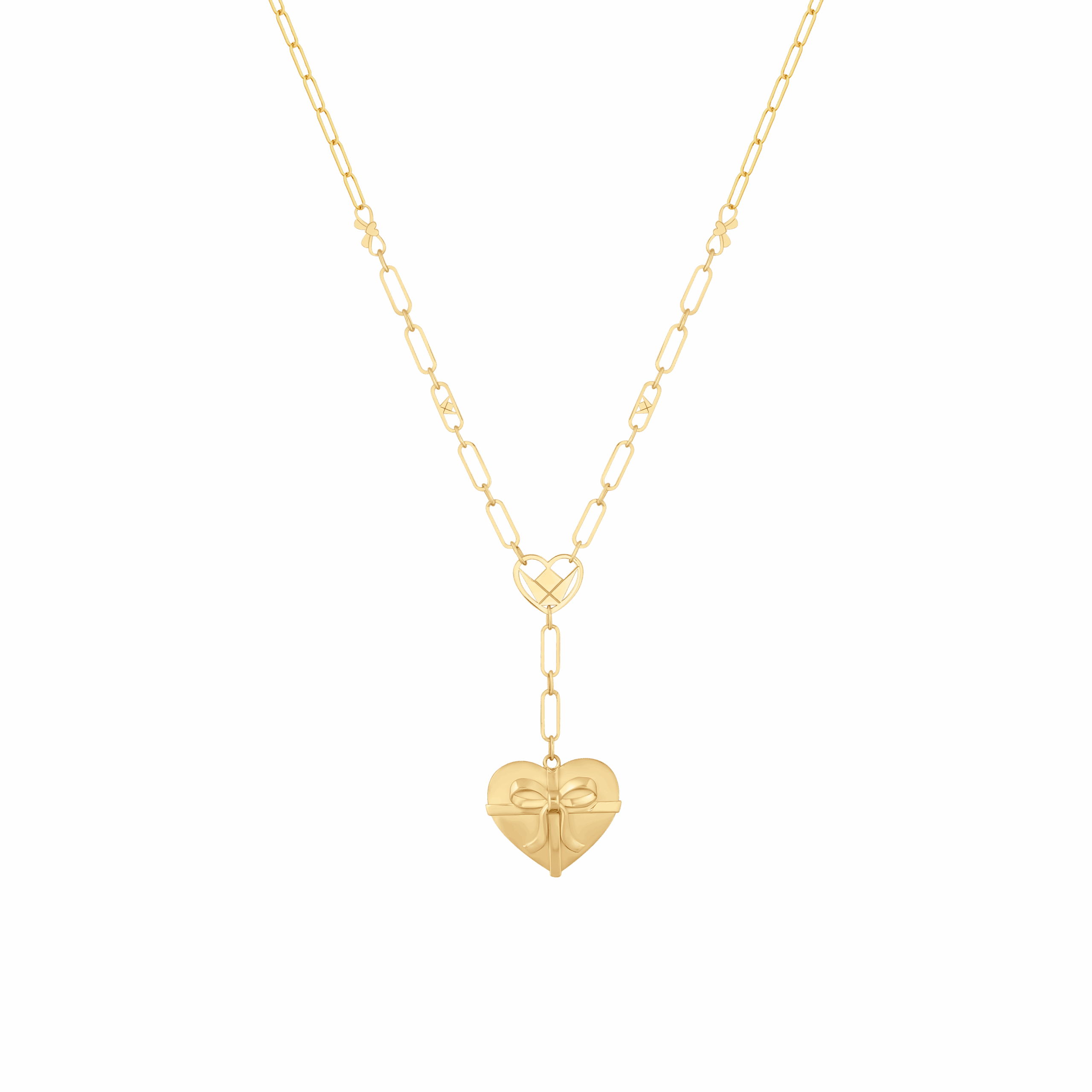 FGPVRW6557BGE010P000Y Mon Amour Ruban Gold Necklace - Image 1