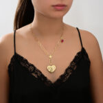 Mon Amour Ruban Gold Necklace - Image 2