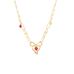Mon Amour Ruban Gold Necklace