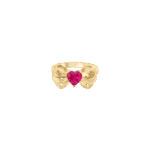 Mon Amour Ruban Gold Ring