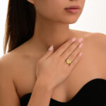 Mon Amour Ruban Gold Ring - Image 2