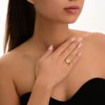 Mon Amour Ruban Gold Ring - Image 2