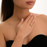 Mon Amour Ruban Gold Ring - Image 2