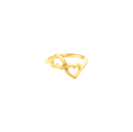 Mon Amour Ruban Gold Ring