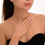 Mon Amour Ruban Gold Ring - Image 2