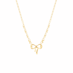 Mon Amour Ruban Gold Necklace