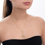 Mon Amour Ruban Gold Necklace - Image 2