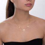 Mon Amour Ruban Gold Necklace - Image 2