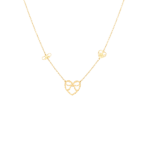 Mon Amour Ruban Gold Necklace