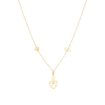Mon Amour Ruban Gold Necklace