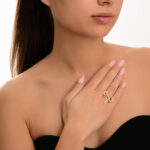 Mon Amour Ruban Gold Ring - Image 2