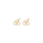 oummi x ruban diamond earrings