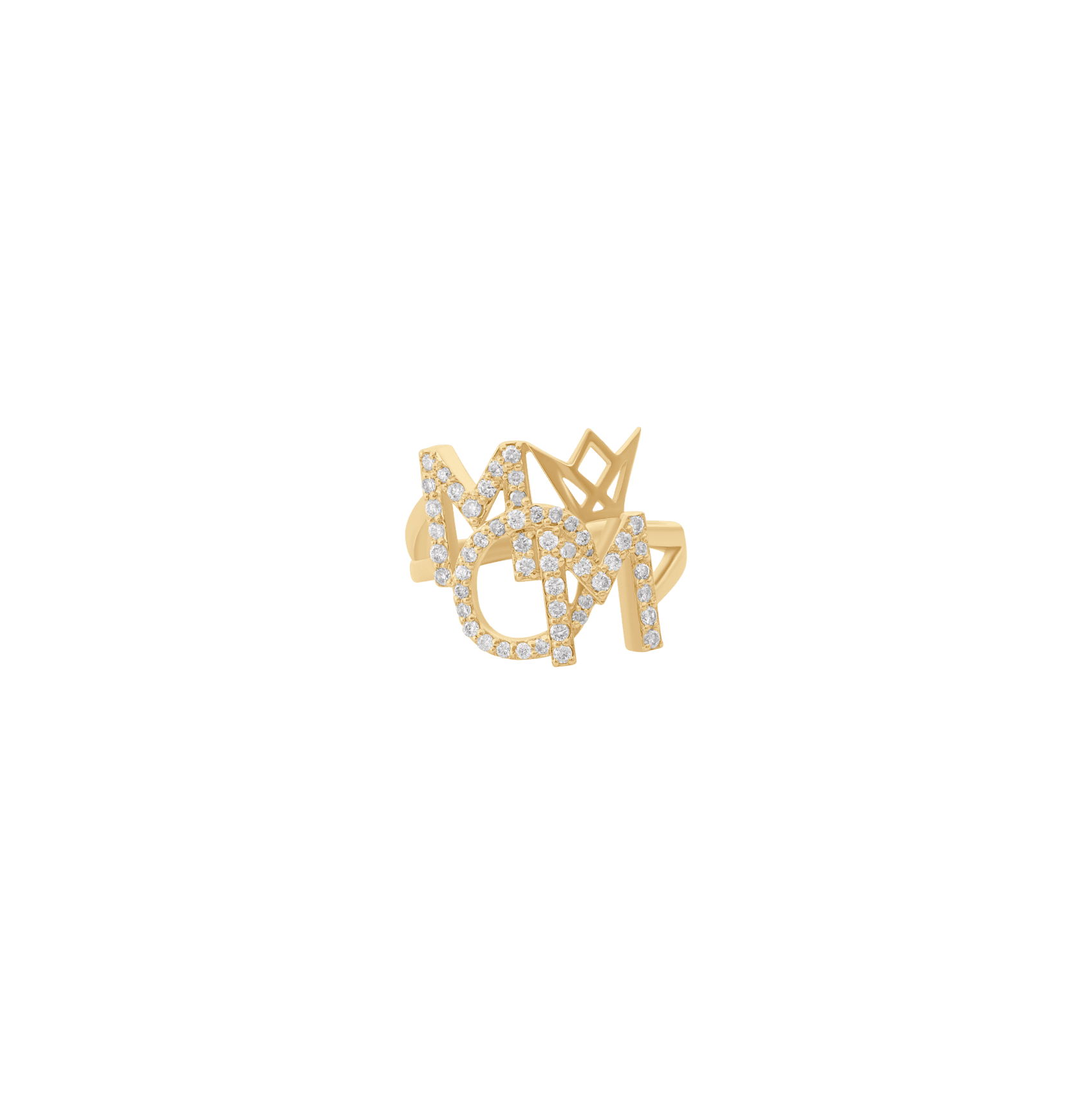 FDRCLW7715AT1F10ADRSY Oummi X Ruban Diamond Ring - Image 1