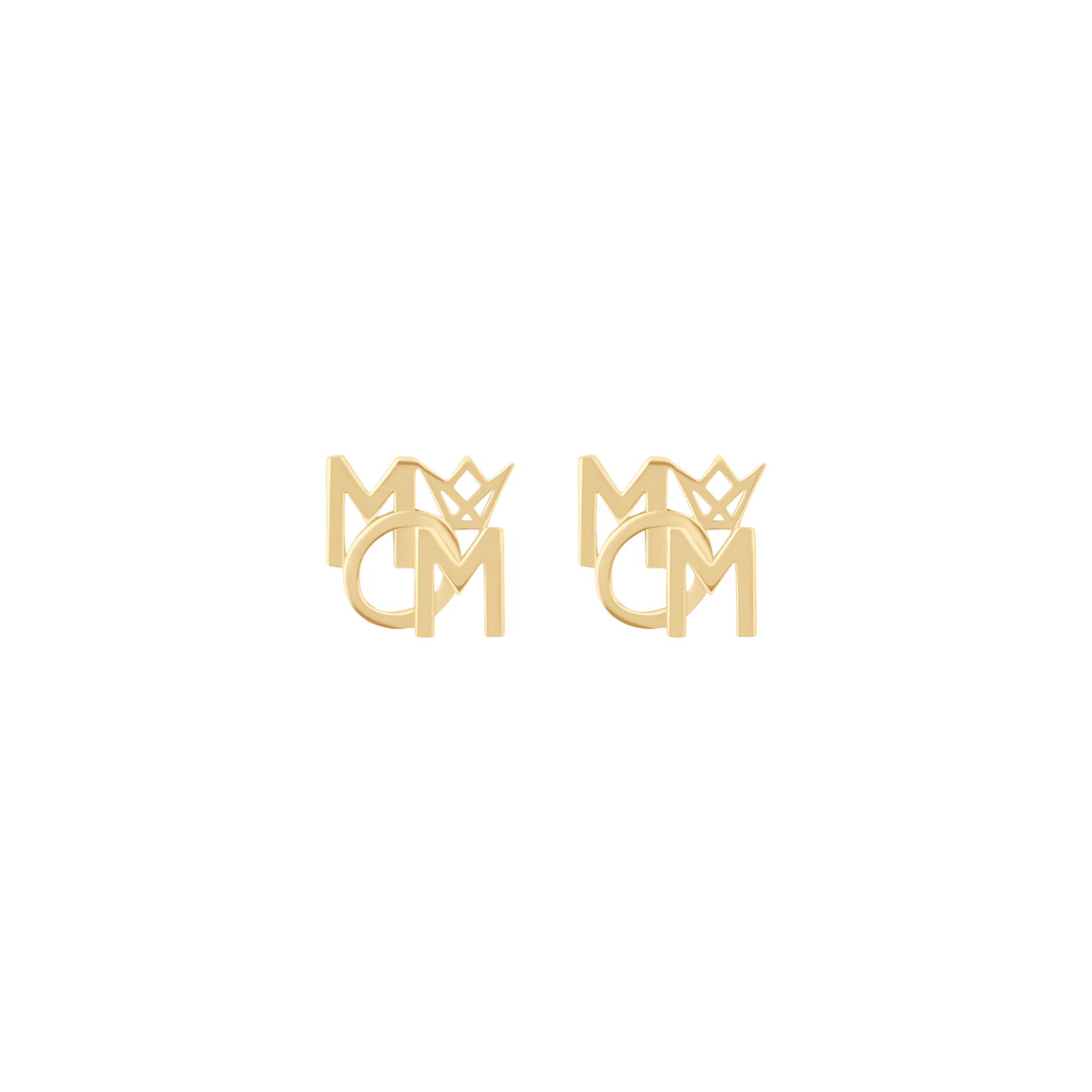FGECLW7715AG2010P000Y Oummi X Ruban Gold Earrings - Image 1