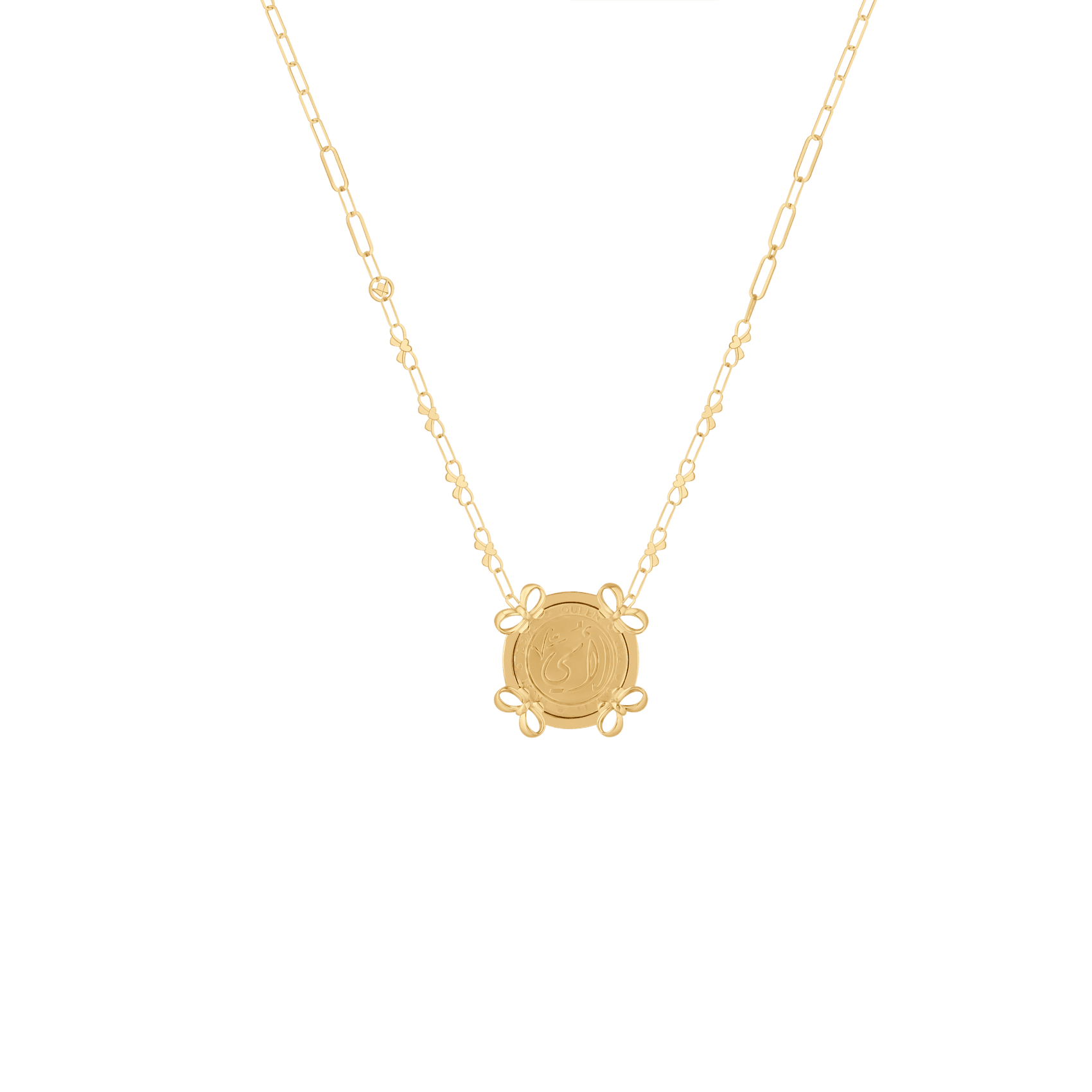 FGPMRW7710AG5010P000Y Oummi X Ruban Gold Necklace - Image 1