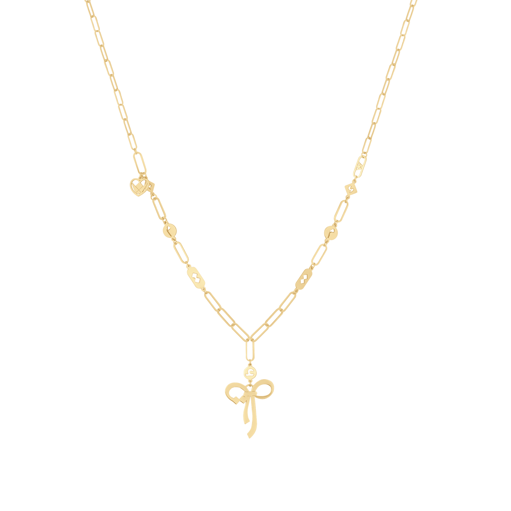 FGPMRW7900AGE010P000Y Oummi X Ruban Gold Necklace - Image 1