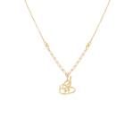 oummi x ruban gold necklace