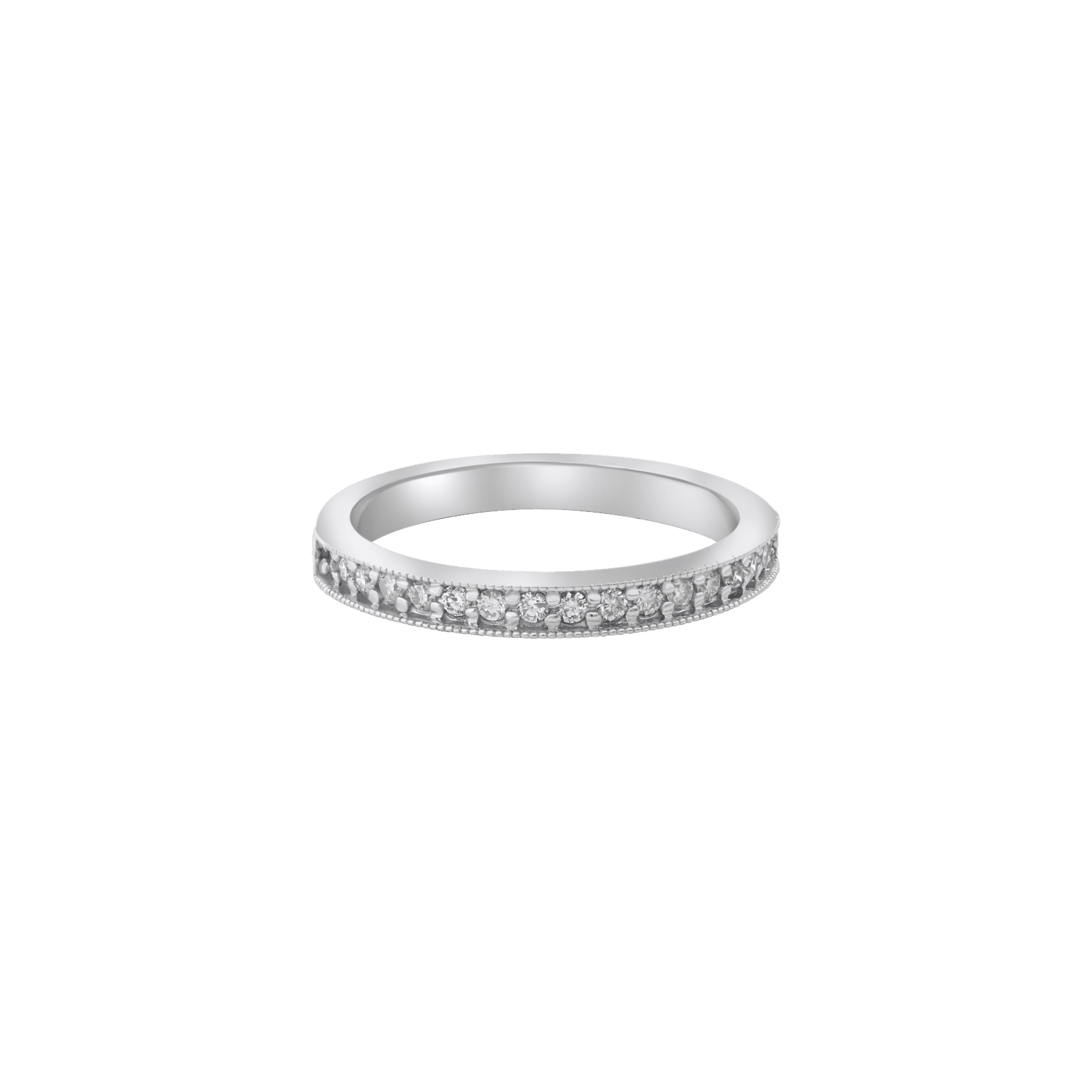 FDMOTW7021AT1F13CDRSW Diamond Wedding Band - Image 1