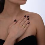 Gold Wedding Band - Image 2